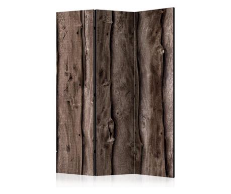 Paravan u 3 dijela Artgeist - Wooden Melody [Room Dividers] - 135 x 172 cm