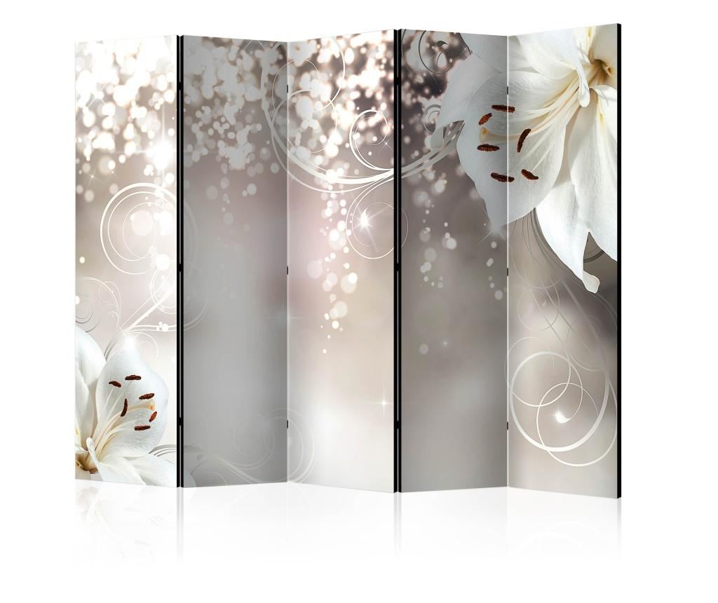 Paravento - Orchid flowers with zen stones II [Room Dividers] - 225x172