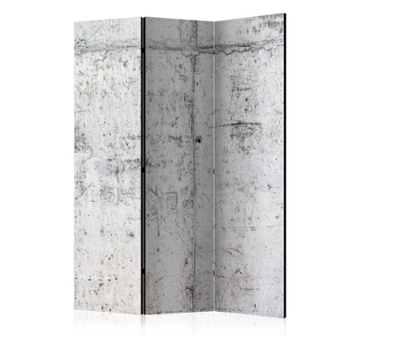 Paravan u 3 dijela Artgeist - Concrete Wall [Room Dividers] - 135 x 172 cm