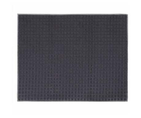 Prosop absorbant textil de bucatarie Pufo Kitchen pentru uscare pahare si vase, 50 cm, gri