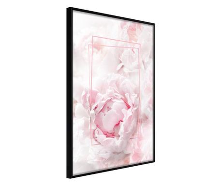 Tablou poster artgeist, floral dreams, rama neagra  30x45 cm