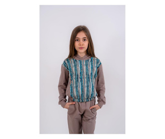 Bluza trening Brumy-Kids modern stripes  134 cm