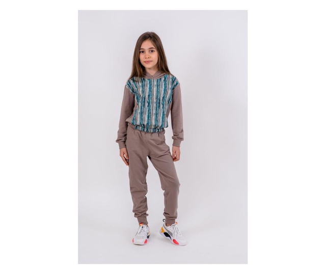 Bluza trening Brumy-Kids modern stripes  134 cm