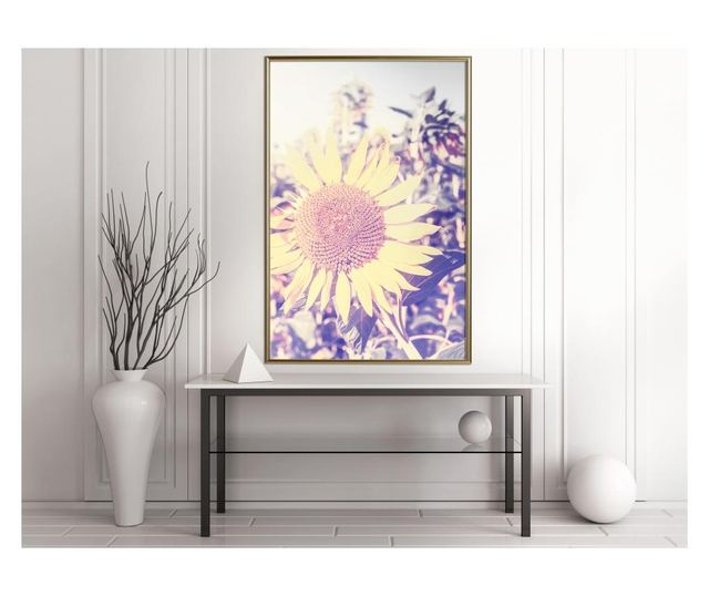 Tablou poster artgeist, facing the sun, rama aurie  40x60 cm