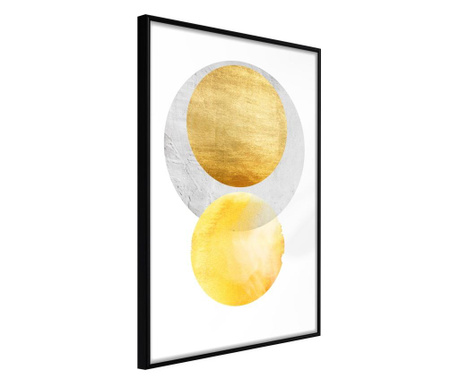 Tablou poster artgeist, eclipse, rama neagra  30x45 cm