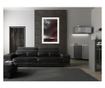 Tablou poster artgeist, dark sky, rama alba tip passe-partout  20x30 cm
