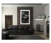 Tablou poster artgeist, coquette, rama alba tip passe-partout  20x30 cm