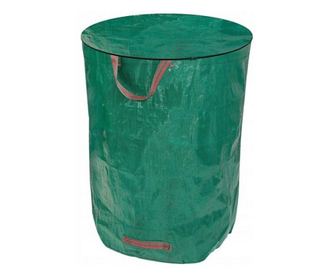Cos pliabil de gradina, capacitate 127 L, verde