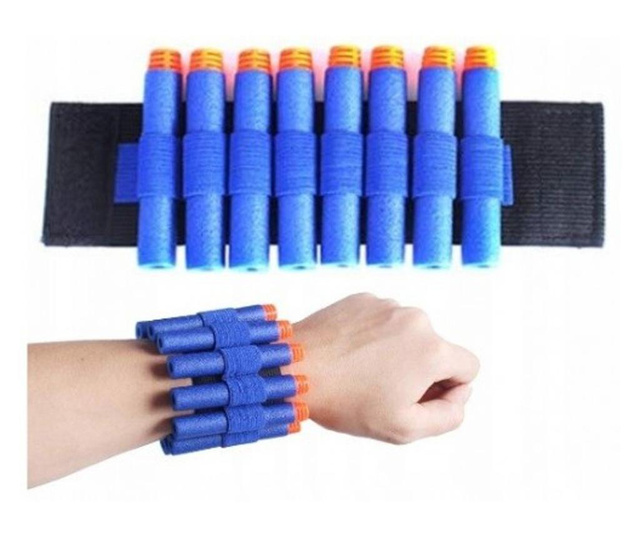 Set de joaca cu accesorii compatibile Nerf pentru copii, albastru/portocaliu, Gonga®