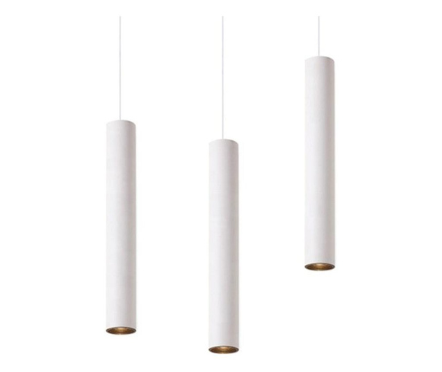 Lampa tip pendul LED, forma cilindrica, 8W Alb