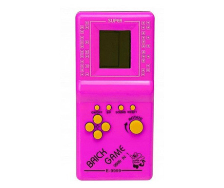 Consola de joc Tetris, 9999 in 1, Gonga Roz