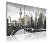 Slika Artgeist - Grey Shanghai - 120 x 80 cm