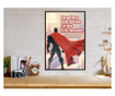 Tablou poster Artgeist, Be Your Own Superhero, Rama neagra, 20 x 30 cm
