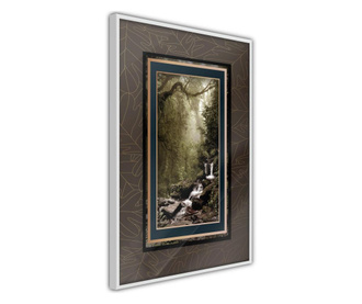 Tablou poster Artgeist, Magical Place, Rama alba, 20 x 30 cm