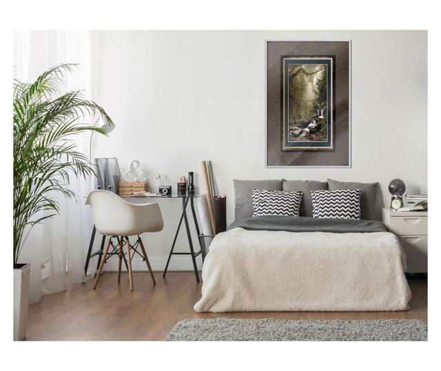 Tablou poster Artgeist, Magical Place, Rama alba, 20 x 30 cm