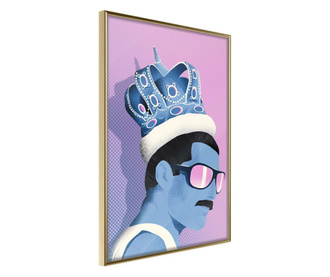 Tablou poster Artgeist, King of Music, Rama aurie, 40 x 60 cm