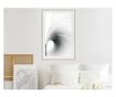 Tablou poster Artgeist, Musical Harmony, Rama alba tip passe-partout, 40 x 60 cm