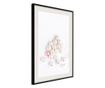 Tablou poster Artgeist, One of a Kind, Rama neagra tip passe-partout, 30 x 45 cm