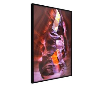 Tablou poster Artgeist, Nature Doesn"t Need Filters, Rama neagra, 20 x 30 cm