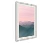 Tablou poster Artgeist, Natural Gradient I, Rama alba tip passe-partout, 30 x 45 cm
