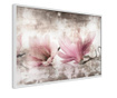 Tablou poster Artgeist, Picked Magnolias, Rama alba, 45 x 30 cm