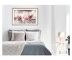 Tablou poster Artgeist, Picked Magnolias, Rama aurie tip passe-partout, 30 x 20 cm
