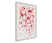 Tablou poster Artgeist, Purity, Rama alba tip passe-partout, 40 x 60 cm