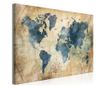 Slika Artgeist - Retro Map (1 Part) Wide - 90 x 60 cm