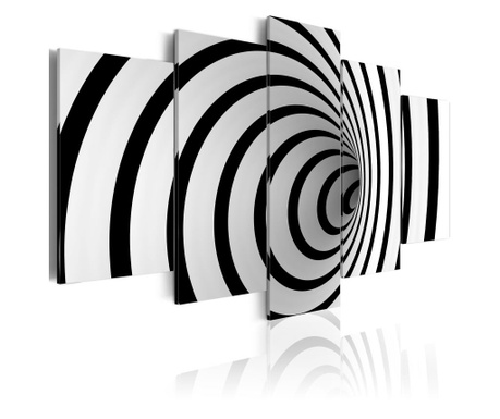 Картина Artgeist - A black & white hole - 200 x 100 см