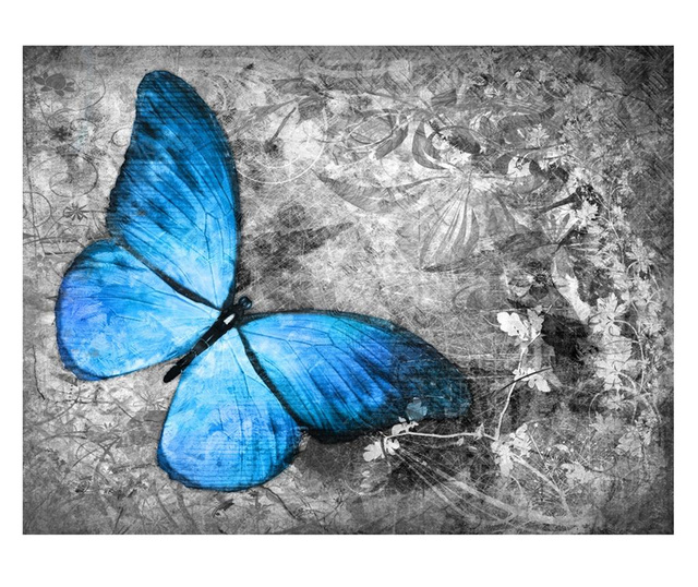 Foto tapeta Artgeist - Blue butterfly - 250 x 193 cm  250x193 cm