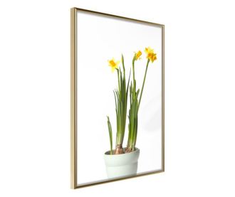 Plakat Artgeist - Piece of Nature IV - Zlat okvir - 30 x 45 cm