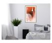 Plakat Artgeist - Tulip Petals - Zlat okvir s passe-partout - 30 x 45 cm