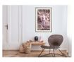 Plakat Artgeist - Angels in Love - Zlat okvir s passe-partout - 30 x 45 cm