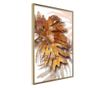 Plakat Artgeist - September Leaves - Zlat okvir - 30 x 45 cm