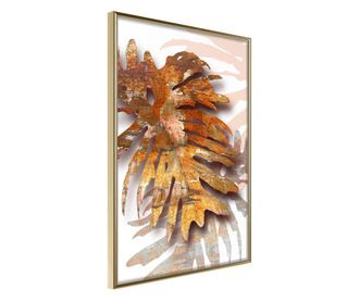 Plakat Artgeist - September Leaves - Zlat okvir - 30 x 45 cm