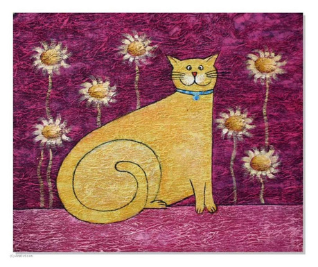 Tablou cu animale, Cat, Printly, 50 x 70 cm