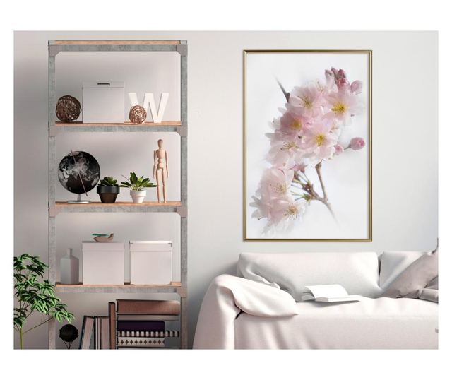 Plakat Artgeist - Scent of Spring - Zlat okvir - 40 x 60 cm