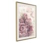 Plakat Artgeist - Secret Meeting - Zlat okvir s passe-partout - 20 x 30 cm