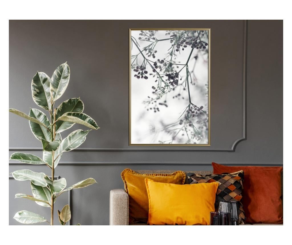 Plakat Artgeist - Sprinkled with Flowers - Zlat okvir - 40 x 60 cm - 2