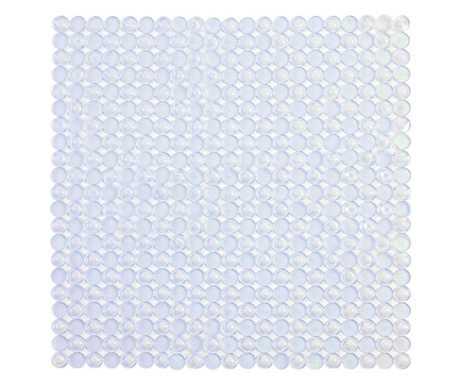 Covoras antiderapant Feridras Mosaic T, 54x54 cm, PVC, transparent