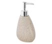 Dispenser sapun lichid Feridras Stone, poliresina, bej