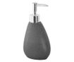 Dispenser sapun lichid Feridras Stone, poliresina, gri