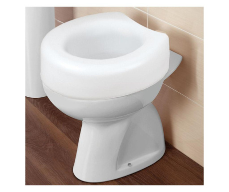 Feridras Comfort, vécékagyló-magasító mozgáskorlátozott felhasználók részére, h12cm, fehér, 100kg