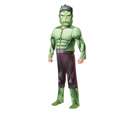 Kombinezon Hulk Deluxe Musk dla chłopców - Avengers