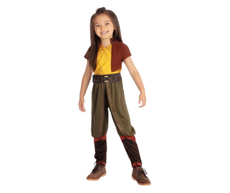 Disney raya deluxe στολή για κορίτσια - raya και ο τελευταίος δράκος  7-8 ετών