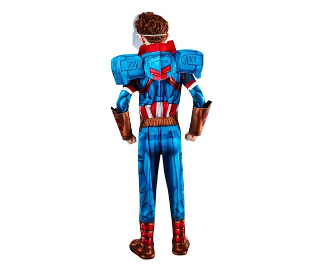 Капитан Америка 2 в 1 костюм за момчета - Mech Strike