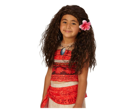 Παιδική περούκα princess moana - vaiana  3 χρόνια +