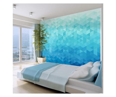 Фототапет Artgeist - Azure pixel - 200 x 140 см  200x140 cm