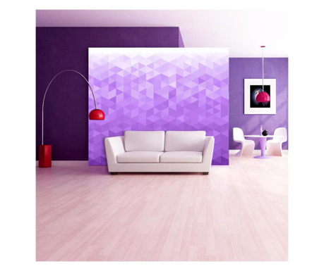 Фототапет Artgeist - Violet pixel - 100 x 70 см