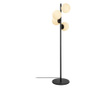 Lampadar Sheen, Faze, corp din metal, Incandescent, max. 40 W, E27, negru, 32x32x130 cm